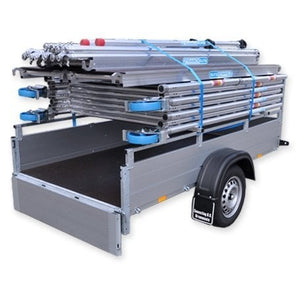 Bakwagen met steigercombinatie