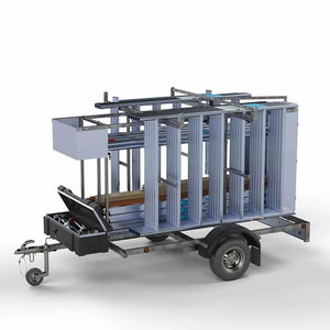 Steigeraanhangers afsluitbaar inclusief steiger