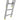 Panthera Opsteek ladder 3x14 uitgebogen geanodiseerd + toprollen