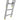 Panthera Reform ladder 3x8 uitgebogen geanodiseerd