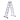 Euroline vouwladder 4x3 professioneel