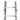 Dakladder 2m 1x8 treden