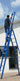 3 delige ladder 3x10 treden (blauwe coating)