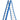 3 delige ladder 3x10 treden (blauwe coating)