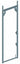 Stelraam staal 2,00 x 0,73