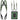 Complete set valbeveiliging Basic met elastische Y-lijn