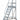 6 tr. Prof. Mobiele Bordestrap Type MBT06, 1,5 mtr