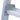 Driedelige ladder 3x14 Maxall recht met stabiliteitsbalk | werkhoogte 10,0 m.