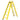2 x 10 tr. incl. platform glasvezelversterkte Industrietrap Type DT + wegklapbare beugel NEN2484