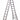 Tweedelige ladder 2x12 Maxall basic | werkhoogte 6,5 m.